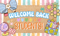 Custom Hand Painted Welcome to Classroom Banner