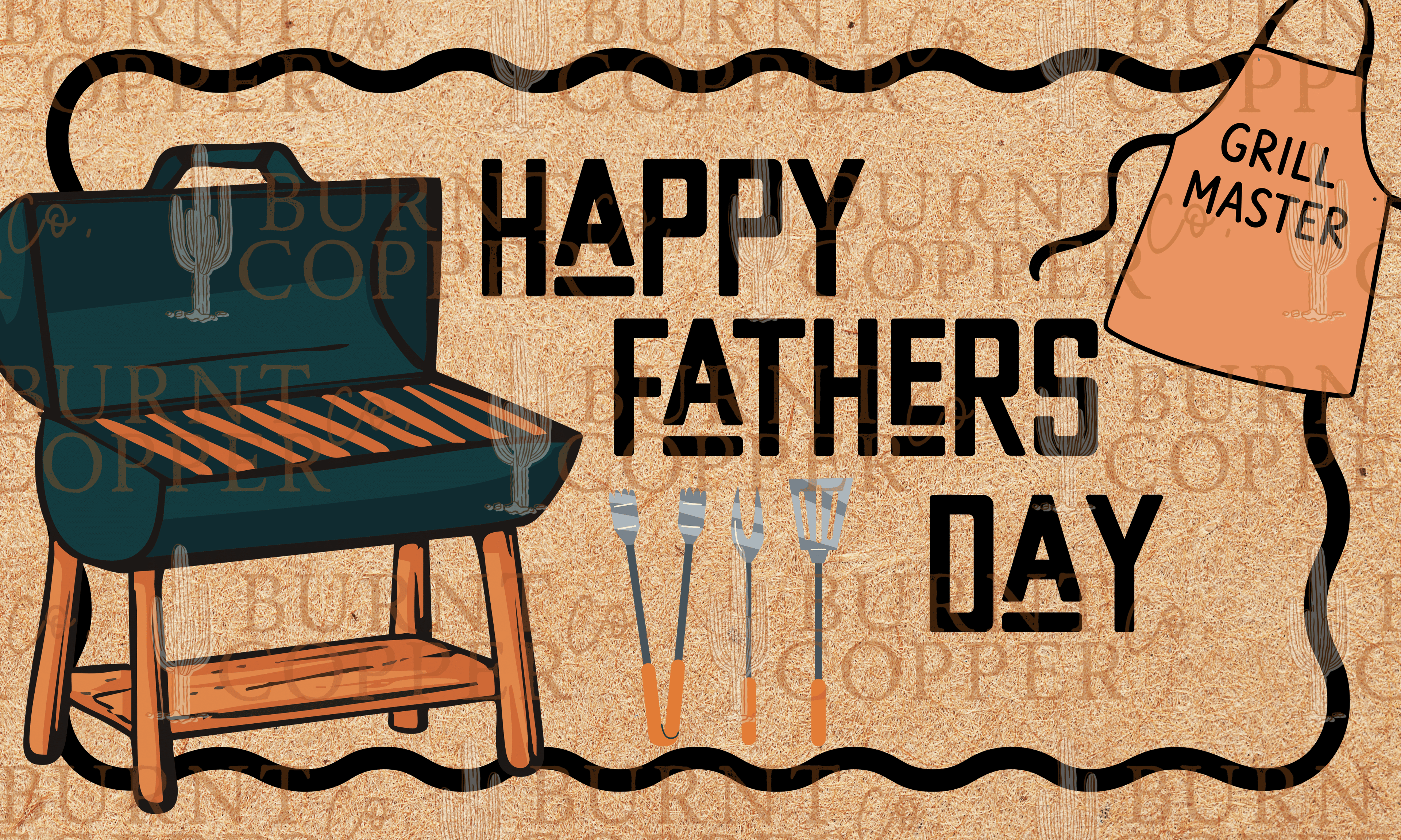 Custom Hand Painted Father's Day Banners