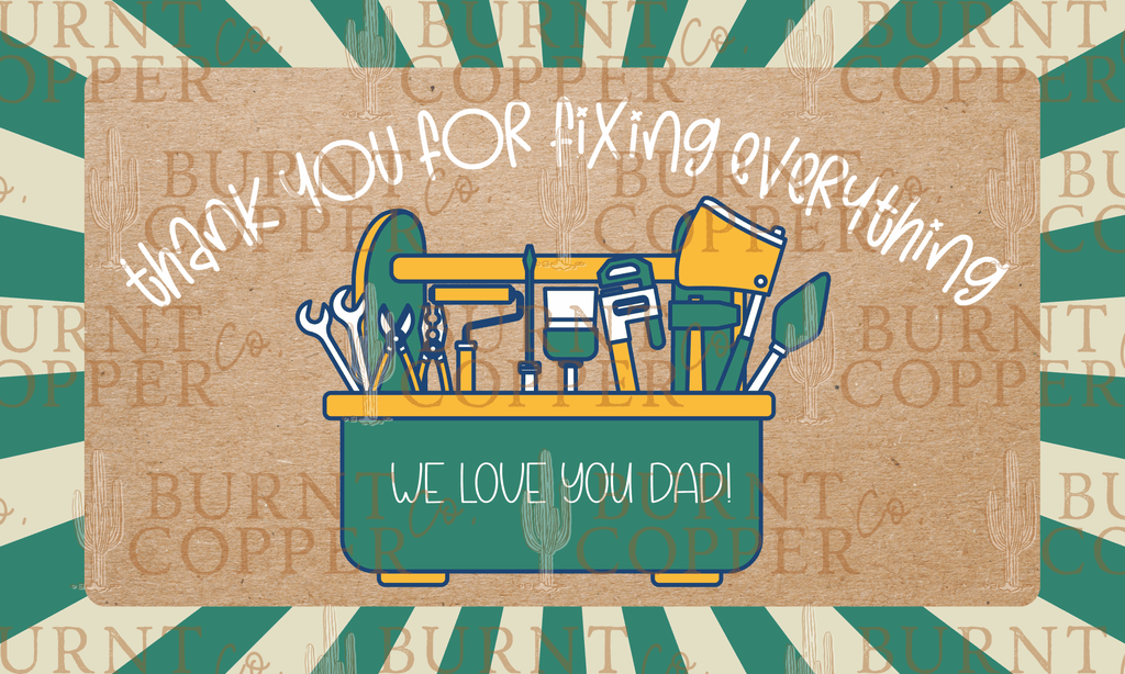 Custom Hand Painted Father's Day Banners
