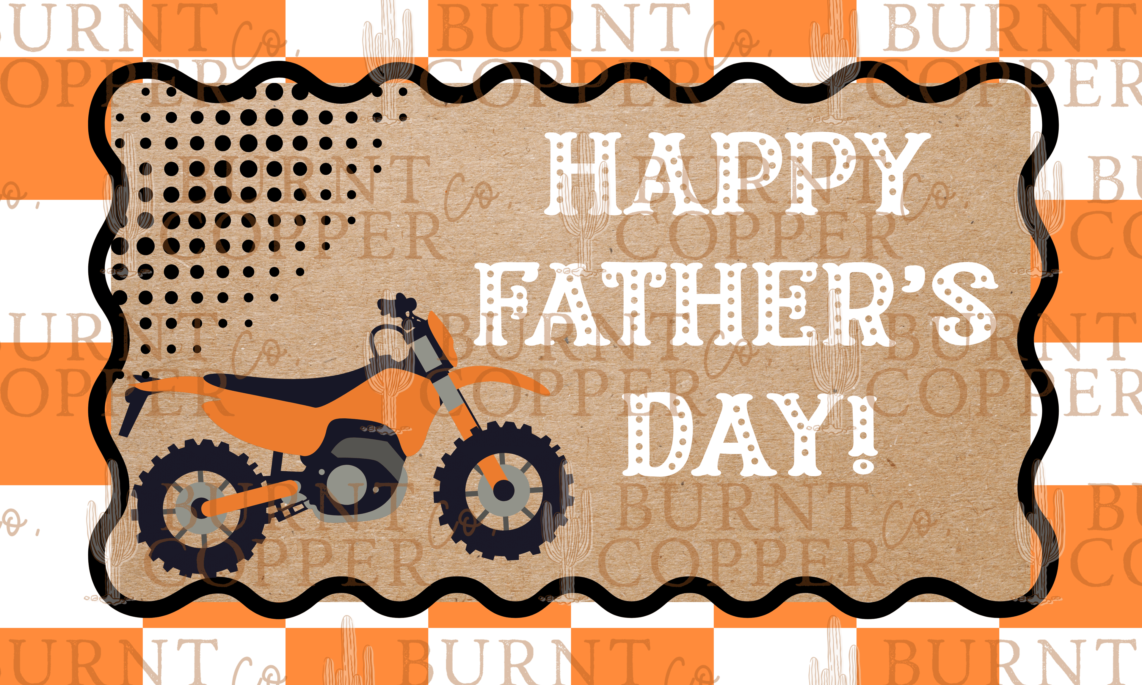Custom Hand Painted Father's Day Banners